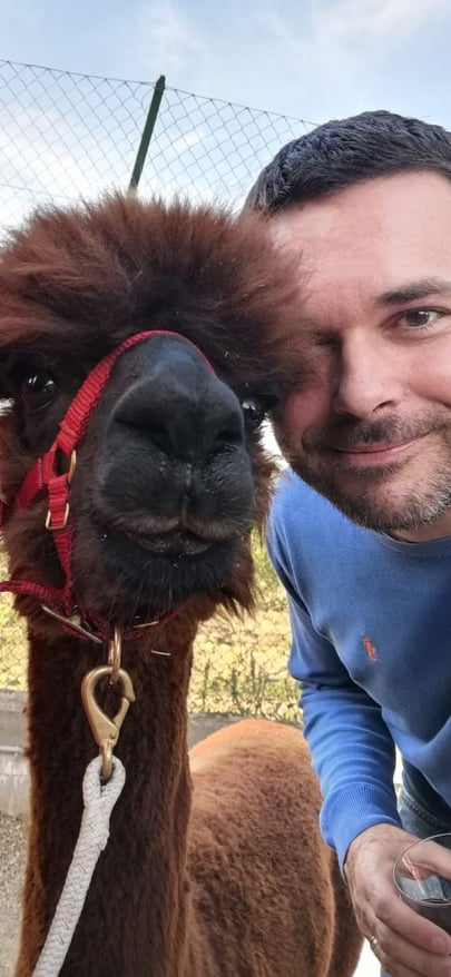 Alpaca e Saverio Tommasi