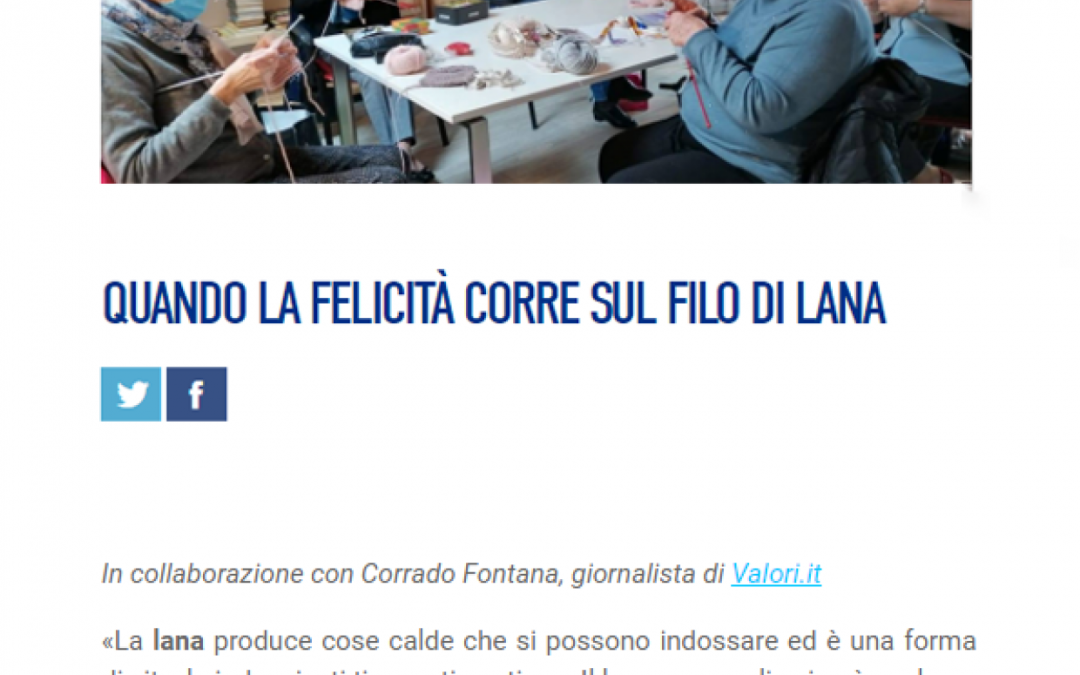 Quando la felicità corre sul filo di lana