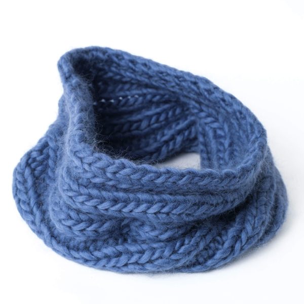 Scaldacollo Jeans a costa semplice 2/2