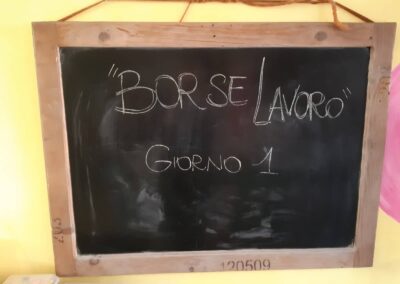 Primo giorno progetto borse lavoro