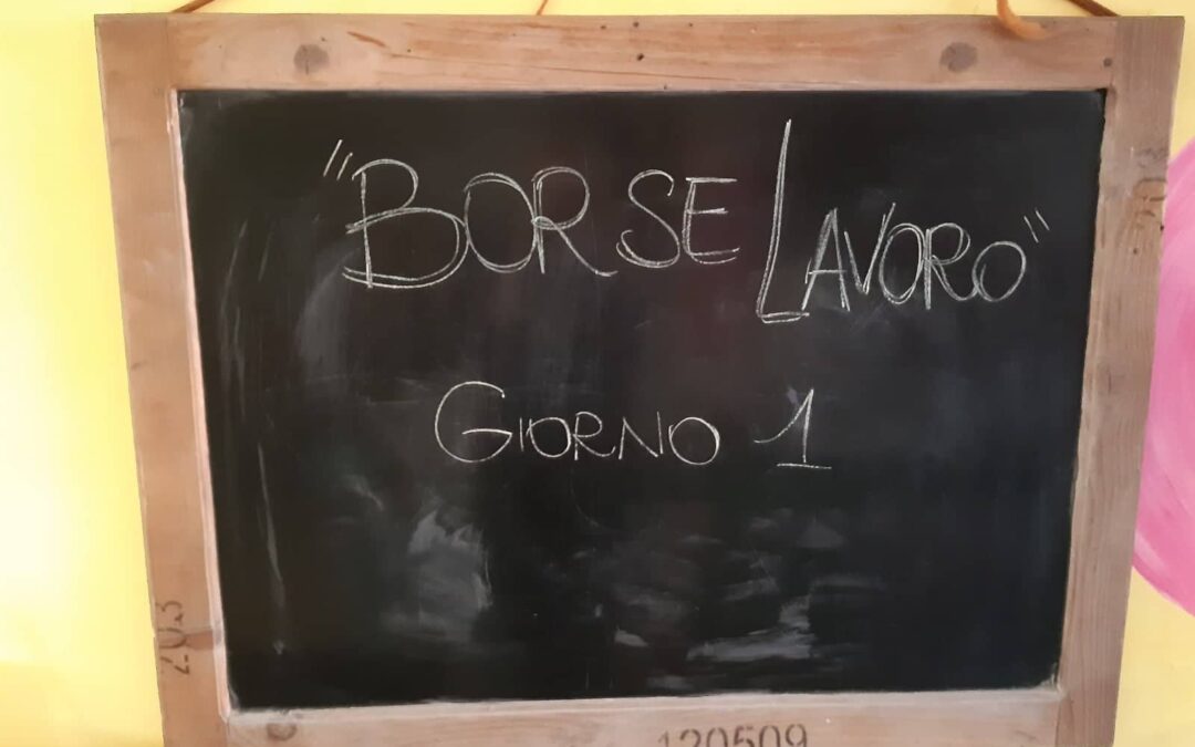 Primo giorno progetto borse lavoro