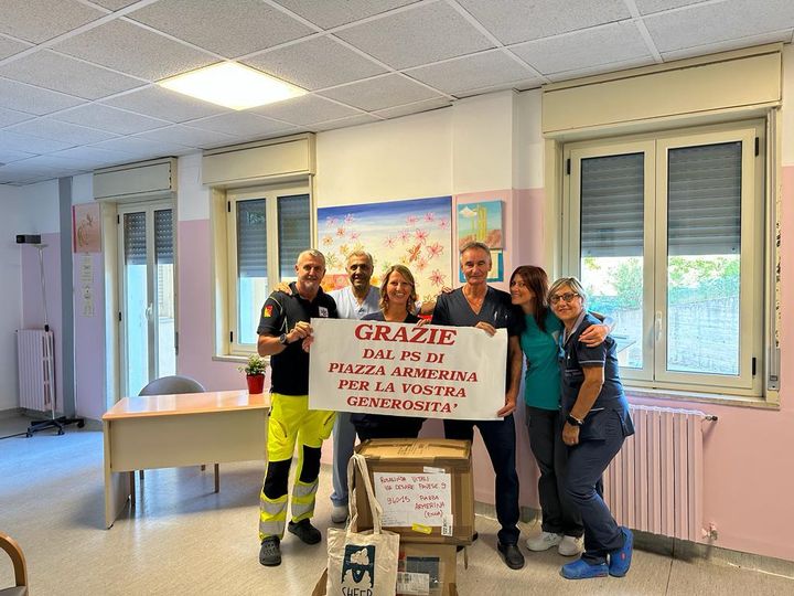 Grazie dal pronto soccorso di Piazza Armerina