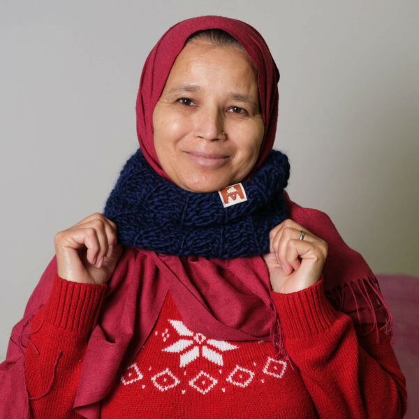 Scaldacollo Tuareg a finta costa inglese verticale - Image 2