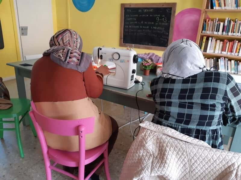 volontari08 Donne del progetto Borse Lavoro